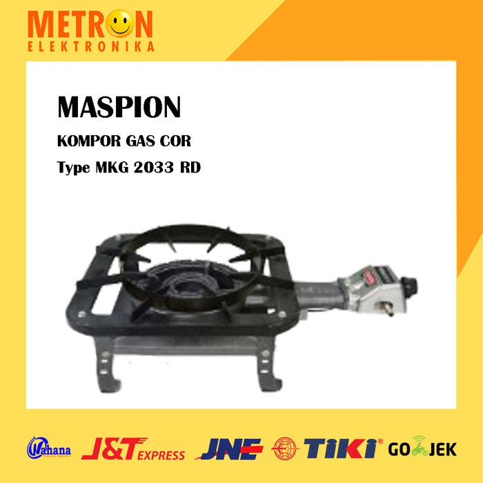 MASPION MKG 2233 RD / KOMPOR GAS COR TINGGI 73CM / MKG2233RD