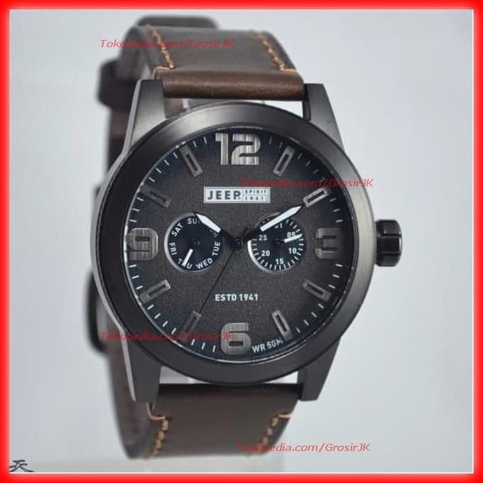 NOTED EKSKLUSIF SALE JAM TANGAN JEEP PRIA | JAM JEEP COWOK ORIGINAL 