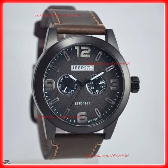 EKSKLUSIF SALE JAM TANGAN JEEP PRIA | JAM JEEP COWOK ORIGINAL 