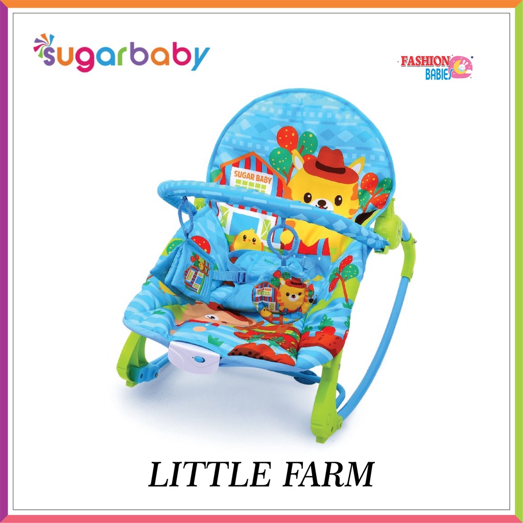 SUGAR BABY PREMIUM MY ROCKER 3 STAGES | SUGARBABY BOUNCER ( FREE BUBBLE WRAP )