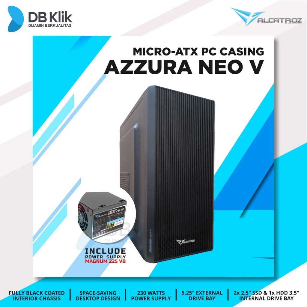 Casing Alcatroz Azzura NEO 5 Micro-ATX | Alcatroz Azzura NEO V m-ATX