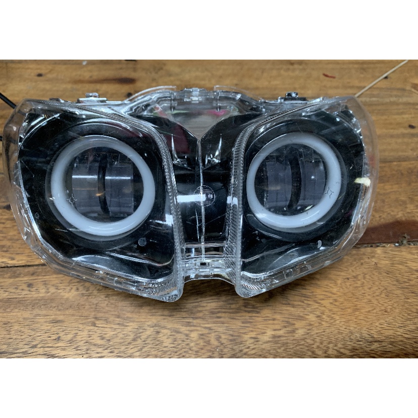 lampu depan jupiter z robot custom led