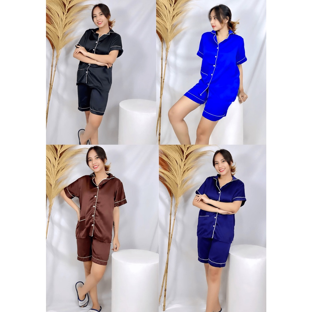 [12.12] RX FASHION - CUCI GUDANG PIYAMA SATIN PDK / NEW BARBIE / NB / BAJU TIDUR WANITA