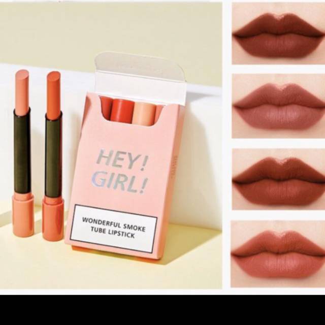 Lipstik model rokok 1set isi 4pcs