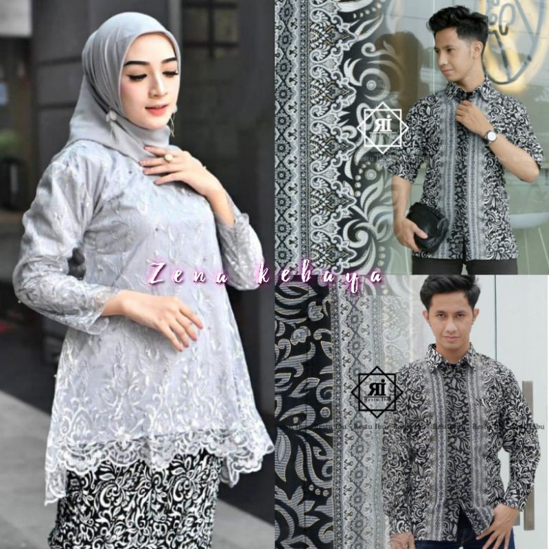 COUPLE KEBAYA RINJANI TILLE COUPLE KEBAYA MODERN PESTA WISUDA