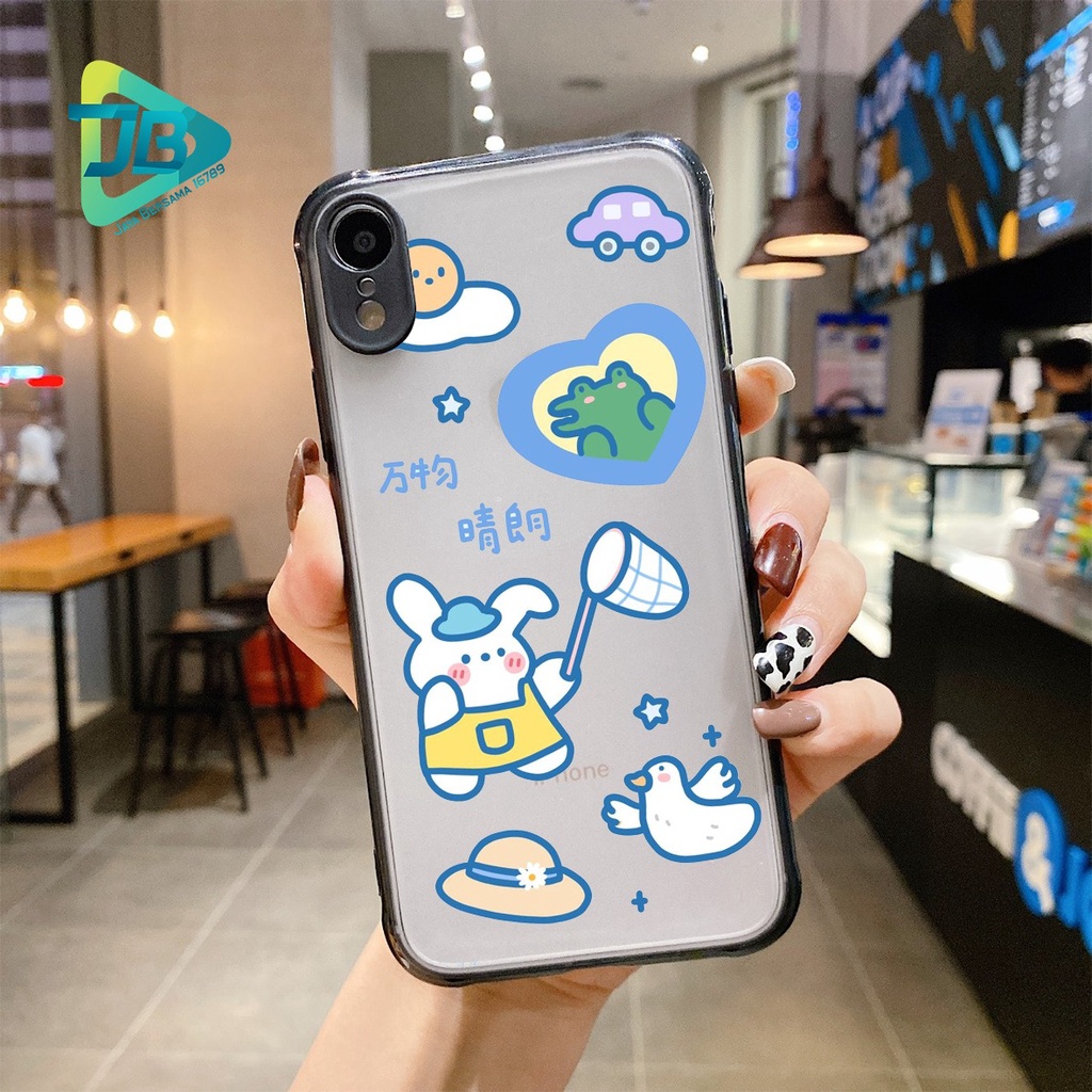 SOFTCASE CHOICE KELINCI CUTE OPPO VIVO XIAOMI SAMSUNG REALME IPHONE ALL TYPE JB5039