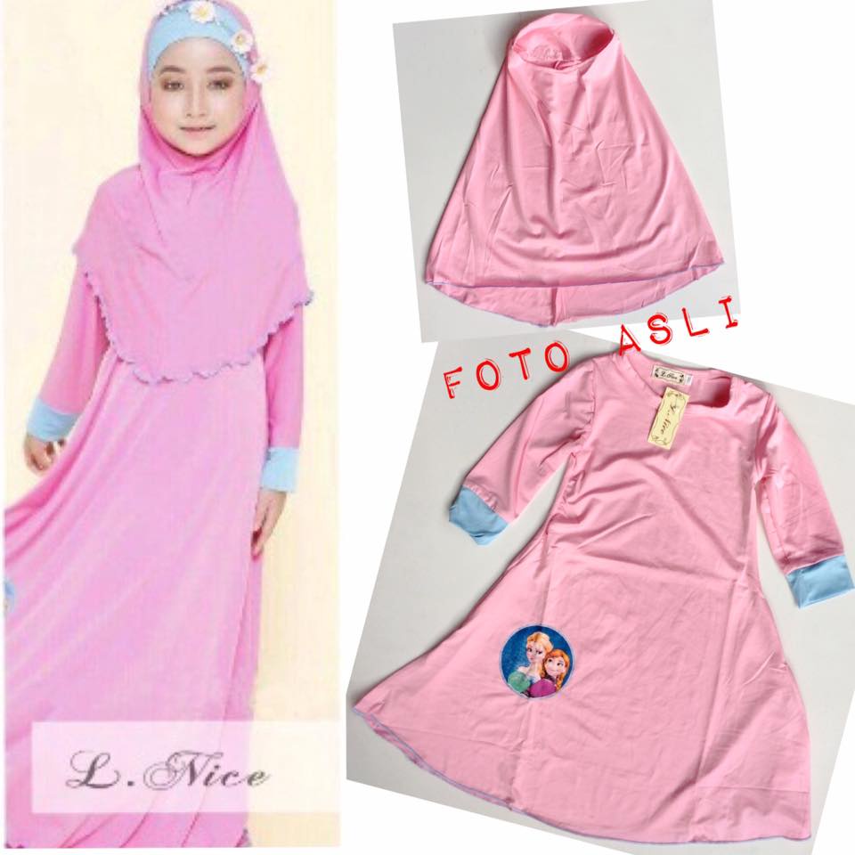 L-NICE - PINK FROZEN GAMIS