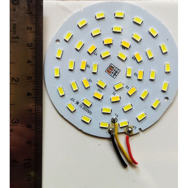 PCB LED DC emergency 3 pin 3 warna, pcb led emergency luby