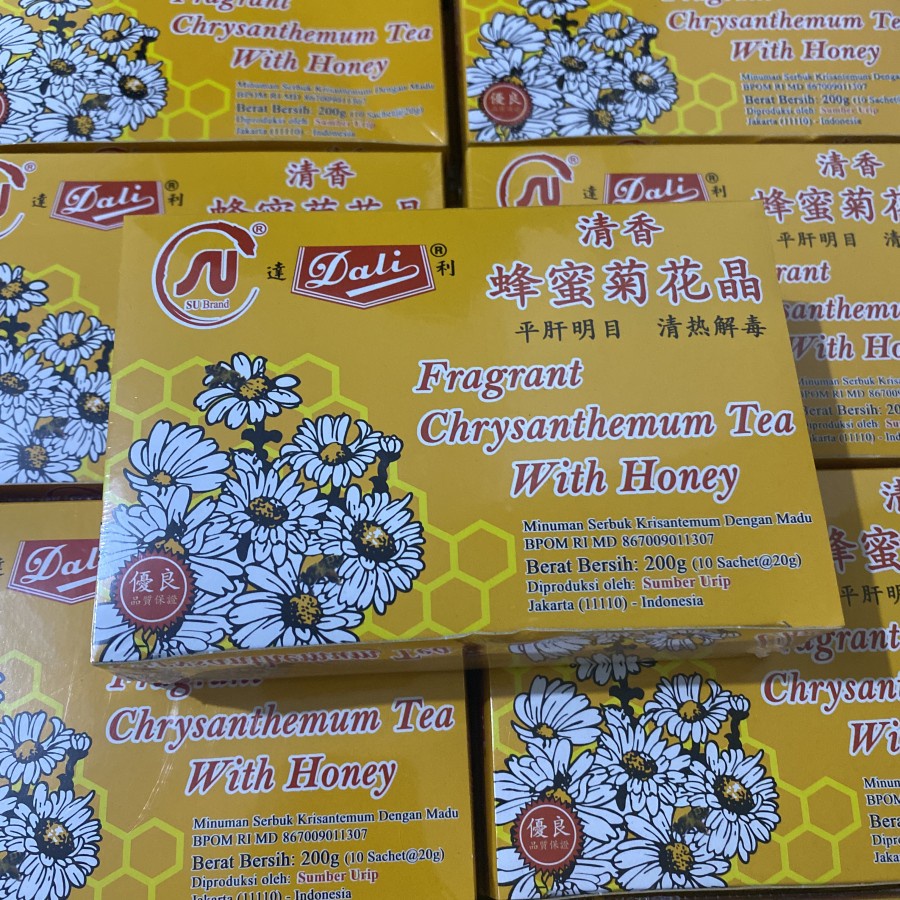 Crysanthemum tea with honey SU Brand 200gr TERMURAH GROSIR RESELLER