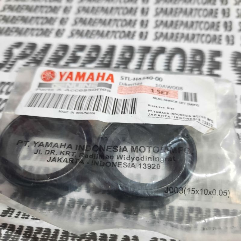 Seal shock depan mio 5TL seal sok deapan mio sil shock depan mio lama 5TL karet seal shock depan mio