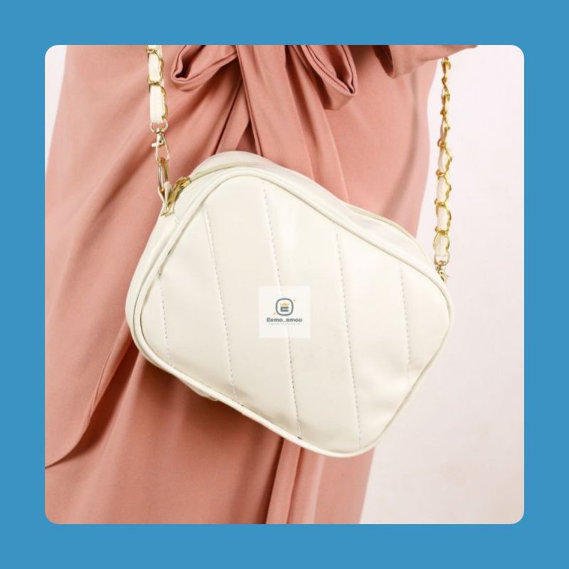 Meldy Sling Bag Tas Selempang Rantai Wanita EMOEMO