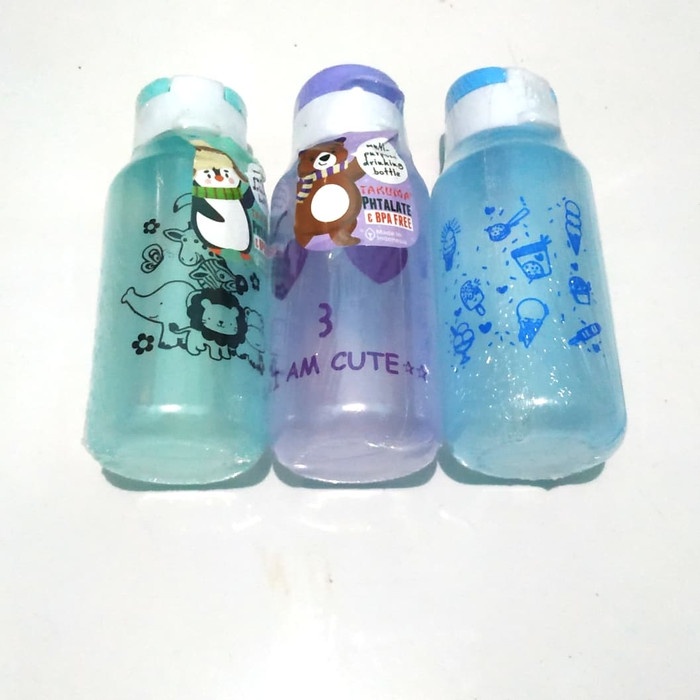 [PILIH WARNA] BOTOL AIR MINUM FLIP TOP TAKUMA VIOLA 350 mL SOUVENIR ULANG TAHUN ANAK