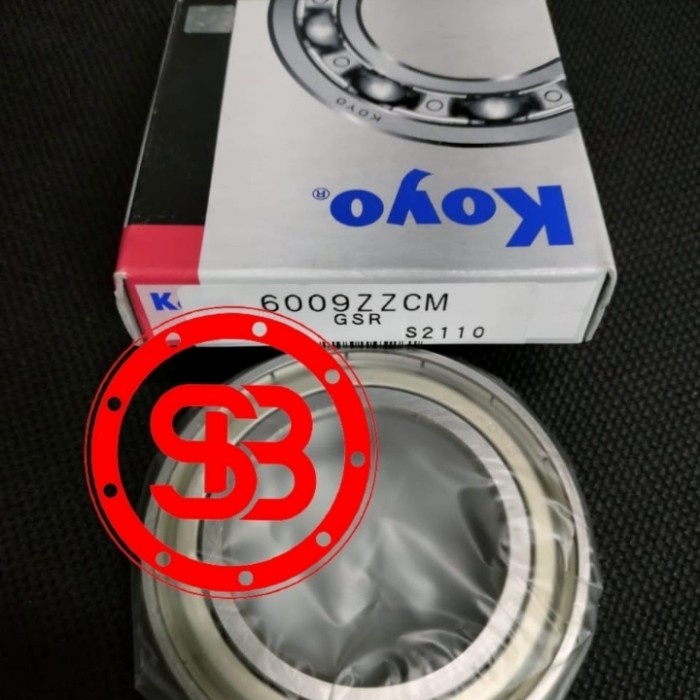 Bearing 6009 ZZ / 6009 ZZ C3 KOYO JAPAN ORIGINAL