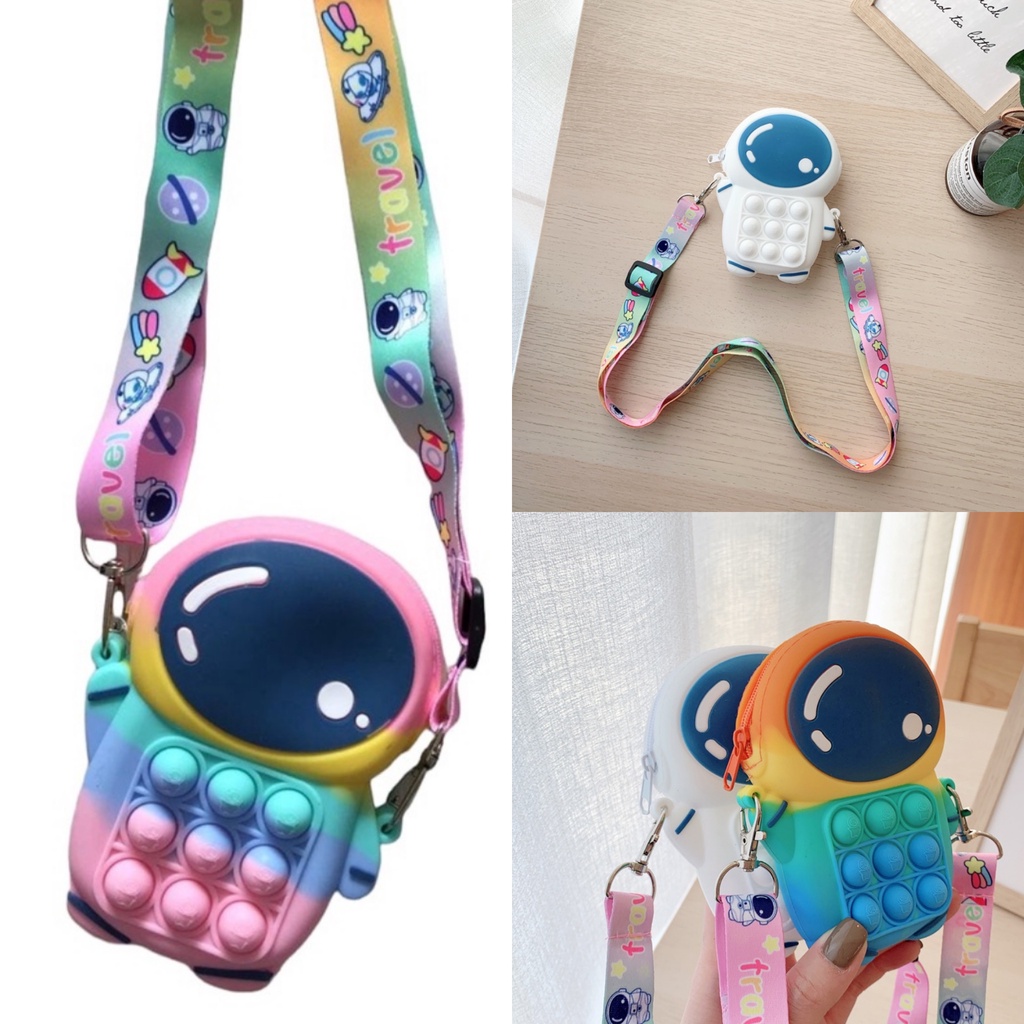 TAS ANAK POP IT JELLY / TAS POP IT ANAK SELEMPANG UNICORN / TAS POP IT ANAK TERMURAH - P-029