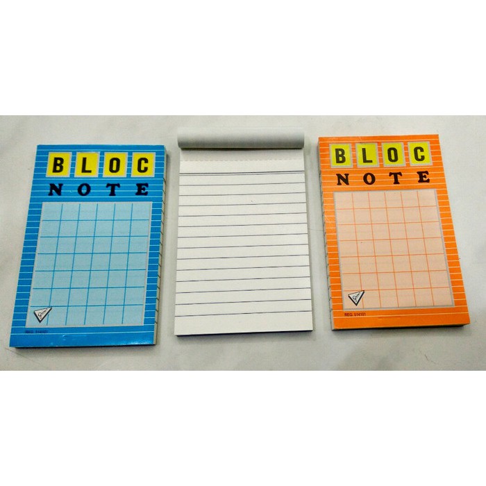 

Prima Buku Blocknote Garis Kecil No.5 ( Biru, Orange, Hijau ) - 1 Pcs ( IRRA STORE )