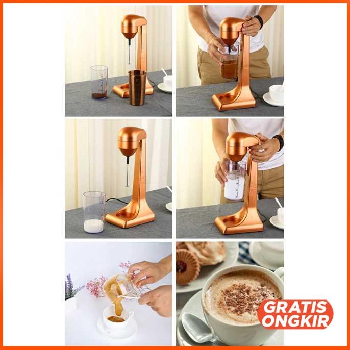 Mixer Elektrik Pengaduk Pengocok Minuman Otomatis - HSM-705S