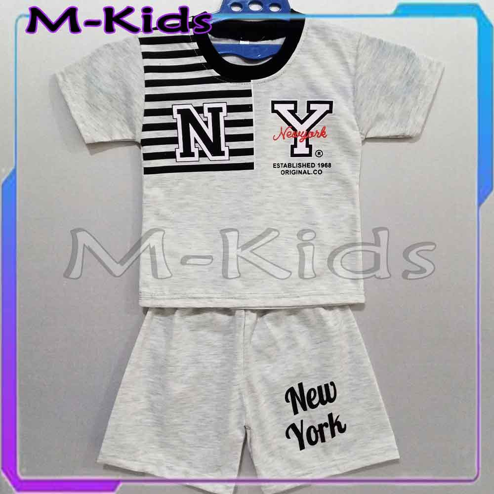 MKids88 - Baju Setelan KAOS Anak Misty Aneka Gambar / Motif