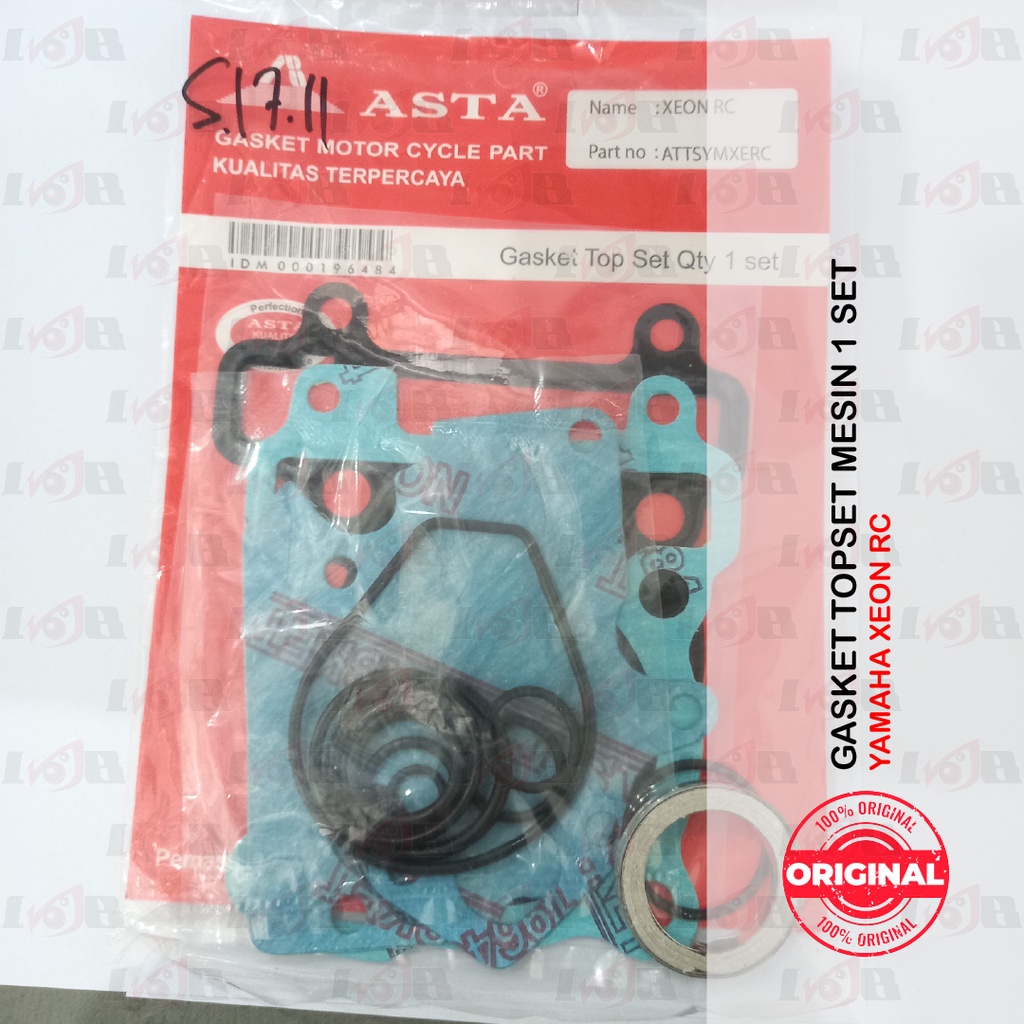 Packing Top Set Xeon RC Packing Mesin Motor Yamaha Xeon RC Gasket Asta Komplit