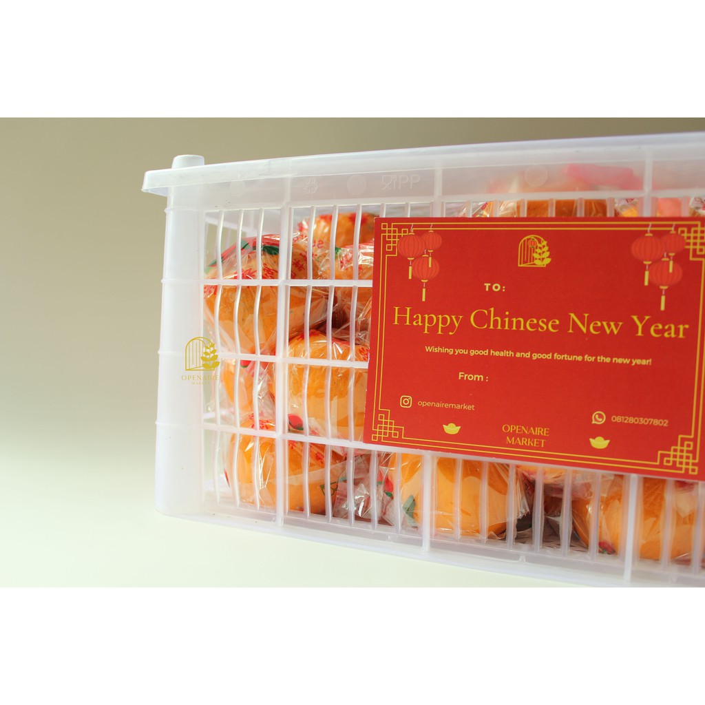 

CNY Hamper 1 - Imlek - Jeruk Mandarin Ponkam Perkeranjang - Free Ornamen Imlek / Free Kartu Ucapan