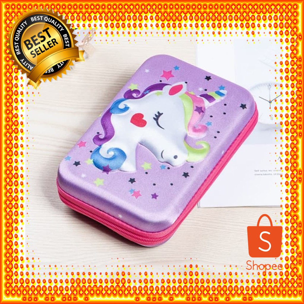 

TP0055 Tempat Pensil EVA Unicorn 3D Kawaii Pencil Case