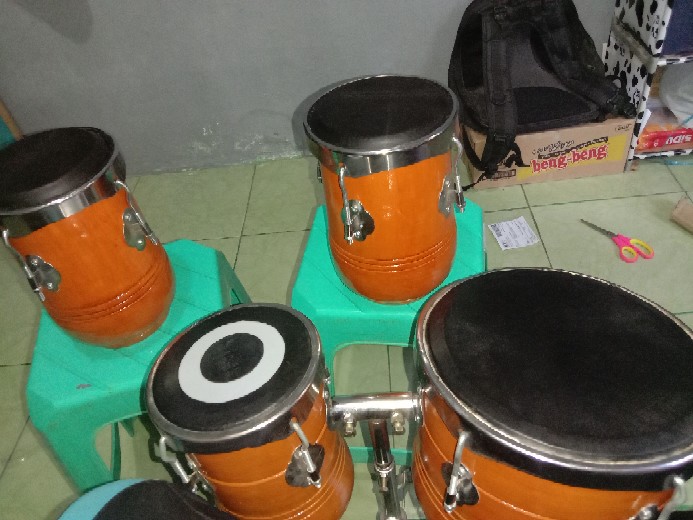 Kempul Set Mini Tak Tung Ketipung Gendang Kendang Dangdut Tanpa Stand Shopee Indonesia