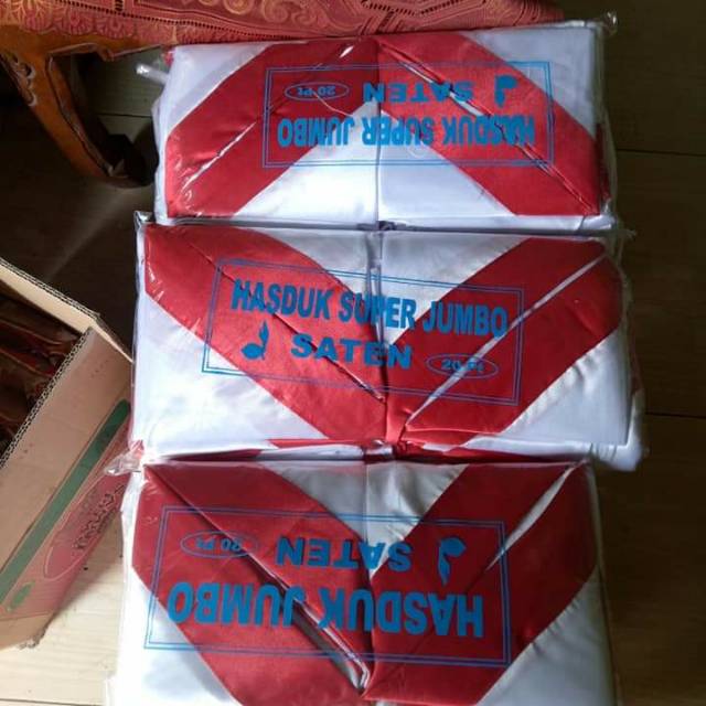 

HASDUK PRAMUKA KACU PRAMUKA SATIN SUPER JUMBO(KODIAN/20BIJI)