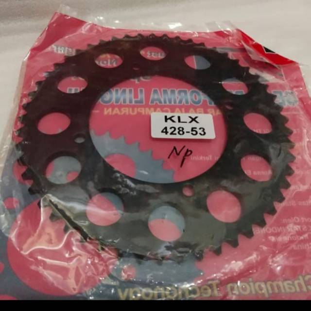 gir | Gear belakang VZM KLX 150 uk 428-53