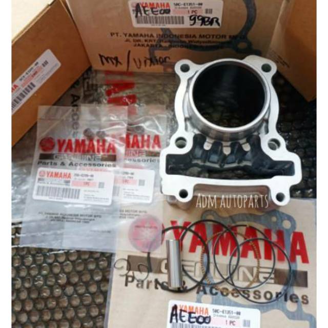 Blok seher+piston kit vixion lama.vixion new old.pnp jupiter mxKode