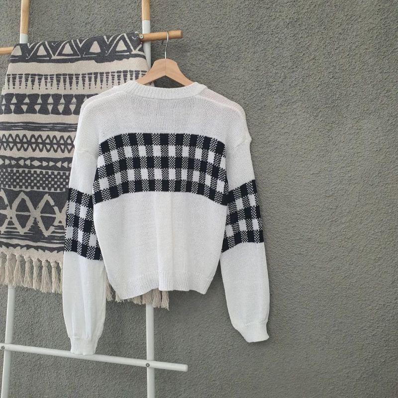 rajut tartan lux outher