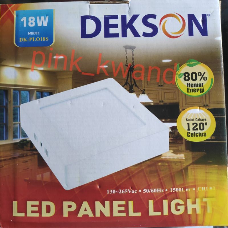 Downlight led 18w kotak outbow (ob)