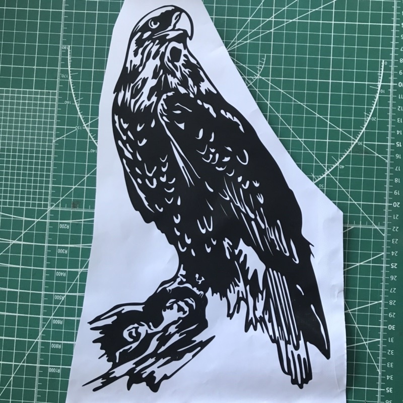 

stiker burung elang rajawali