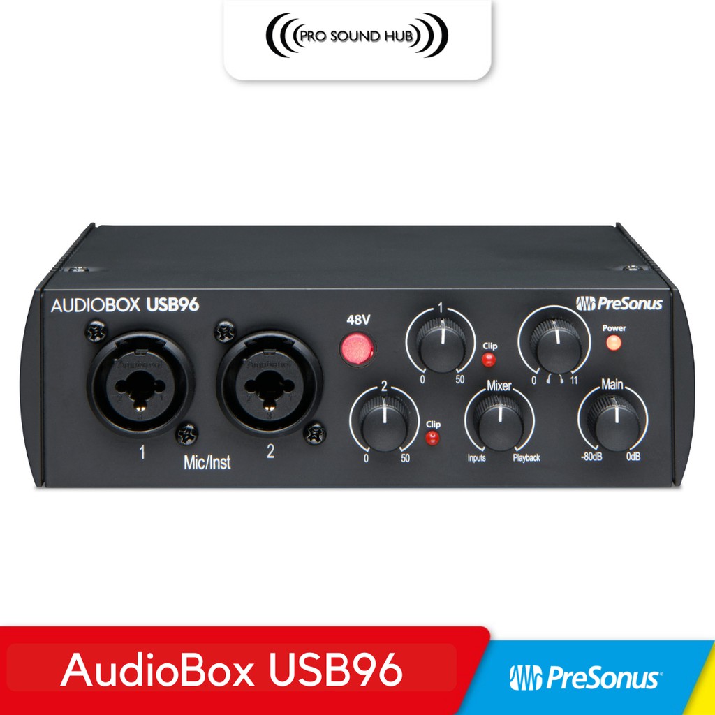 Внешняя звуковая карта presonus audiobox usb 96 25th