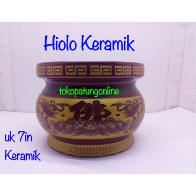 Hiolo Keramik Fo Uk 7in