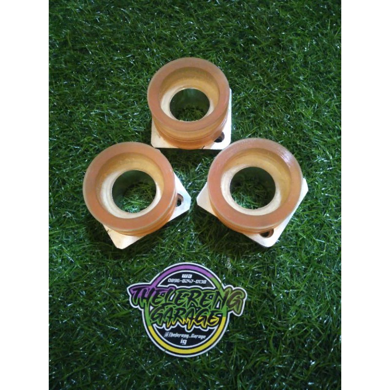 Manipol Intake Teflon For Satria Fu Karbu Pwk 28 30 32 33 34 35  38 40 Thelereng_Garage Shop