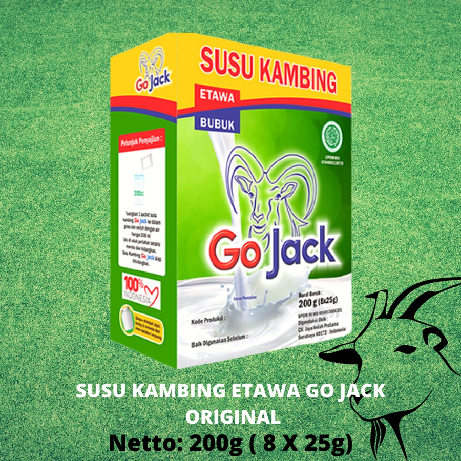 

Susu Kambing Etawa Go Jack [200gr] Original