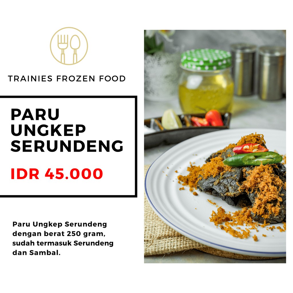 

Paru Ungkep Serundeng