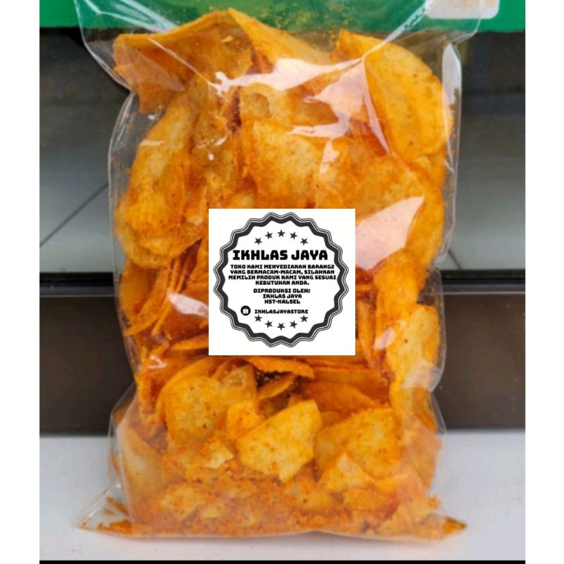 

COD 200 gram kripik kentang manohara balado keju kalimantan