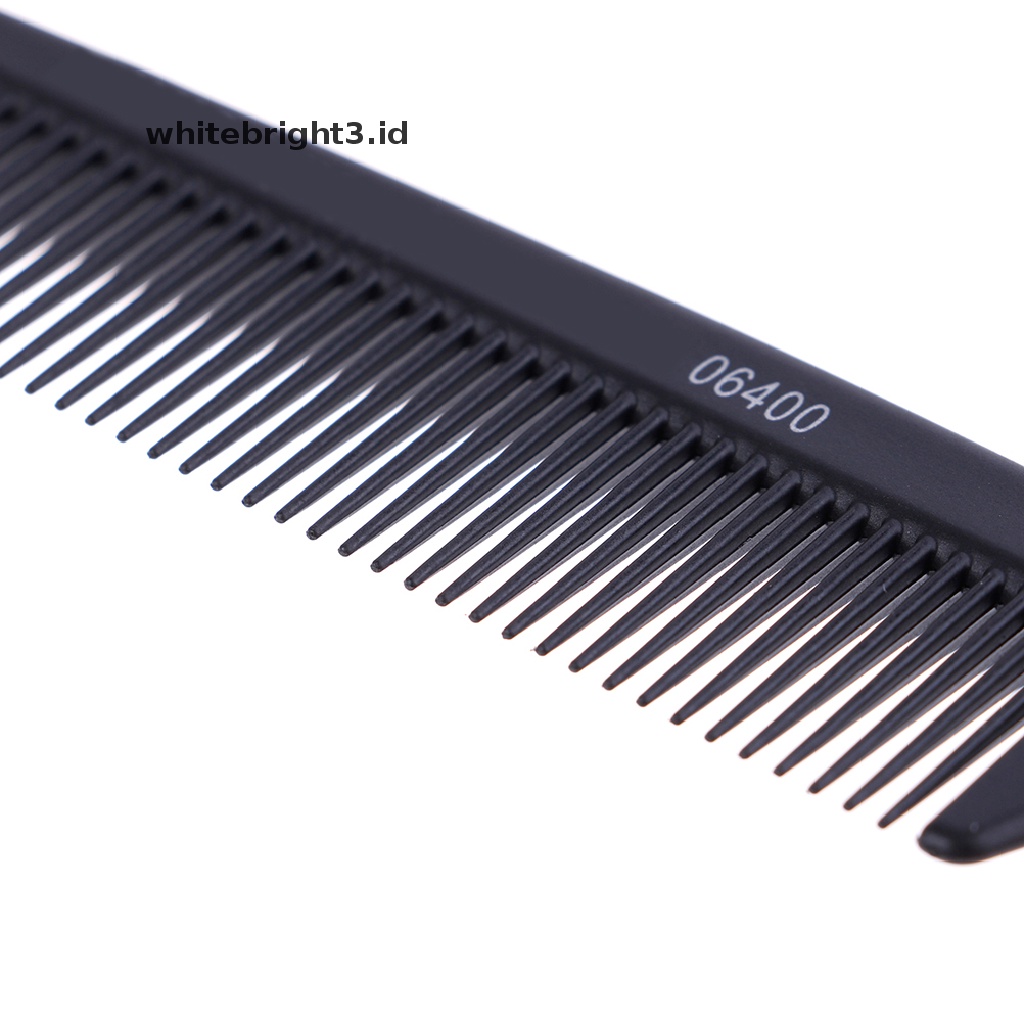 (whitebright3.id) Sisir Rambut Profesional Bahan Stainless Steel Untuk Salon