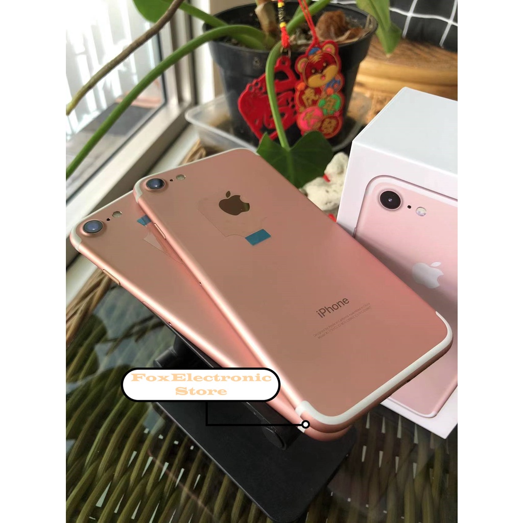 iPhone 7 128GB  Fullset  All Sim Silent Original Second Mulus100% 3utools All Green (Garansi 1 Tahun)-6