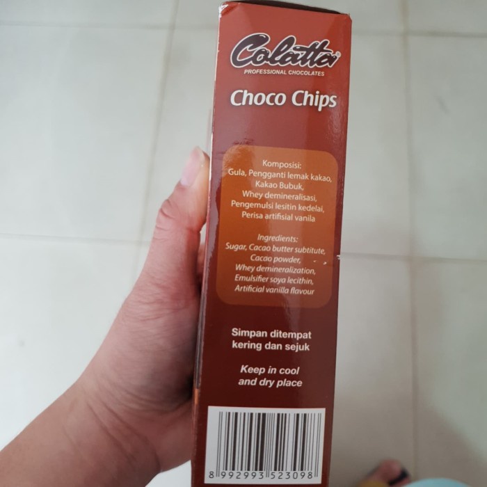 

COKELAT- COLATTA/COLATTA/COLLATA CHOCO CHIP -COKELAT.