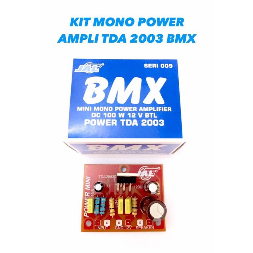 Kit Mono power Amplifier DC 100 W TDA 2003  BMX