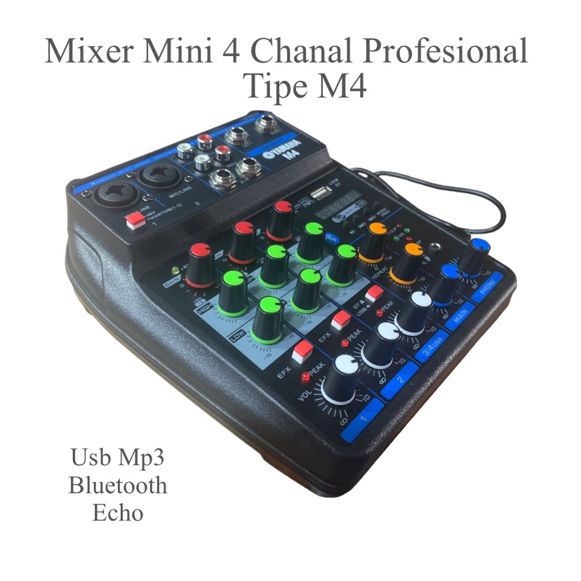 Mixer Audio 4 Chanal M4