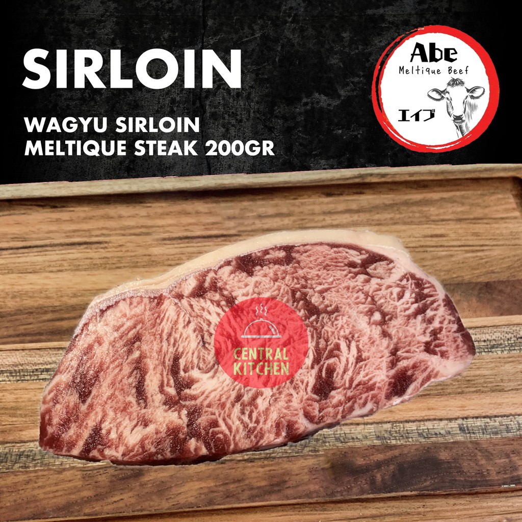 [BISA COD] Daging Sapi Wagyu Sirloin Meltik Striploin Meltique Beef Steak 200gr TERLARIS