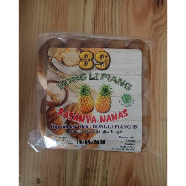 Bong Li Piang / Pia Nanas 89