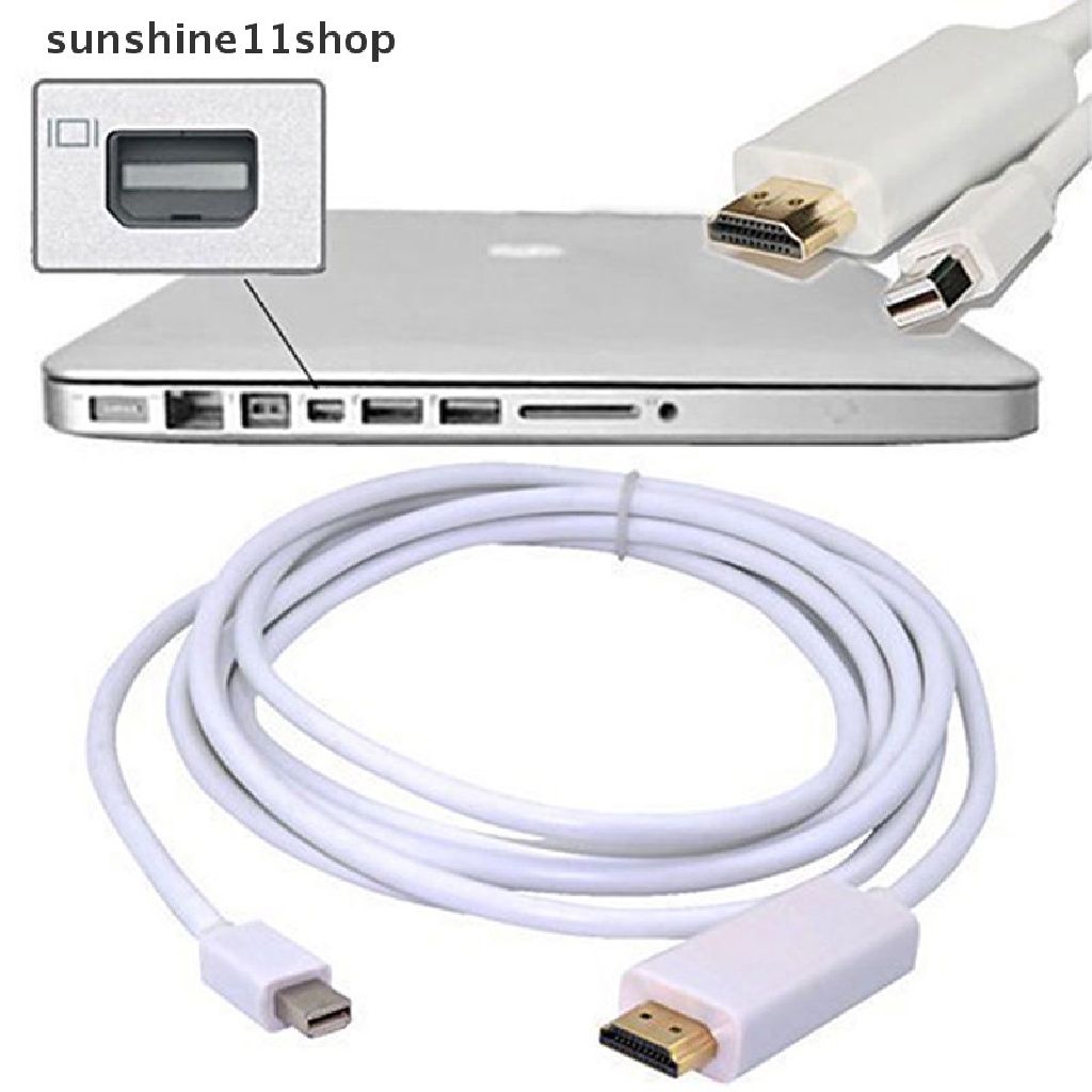 Sho Kabel Adapter Mini Display Port Ke HDMI TV AV HDTV Untuk MAC Macbook Pro  N N N N N N N Kaos T-Shirt Lengan Pendek Motif Print Untuk Wanita