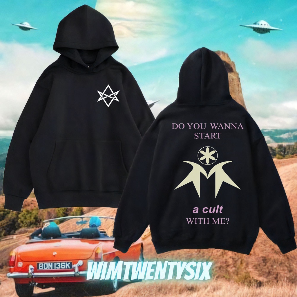 HOODIE BAND BRING ME THE HORIZON DO YOU WANNA START A CULT WITH ME ( UNISEX JACKET )