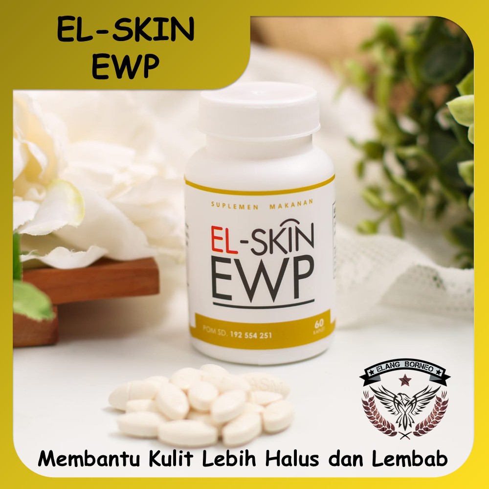COD El Skin EWP Elskin EWP Collagen Kolagen Anti Aging Herbal