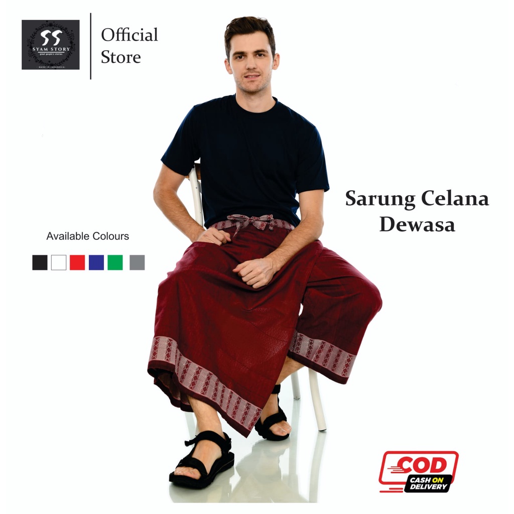 Sarung Celana Jumbo 4XL Sarcel Motif Naga 4XL