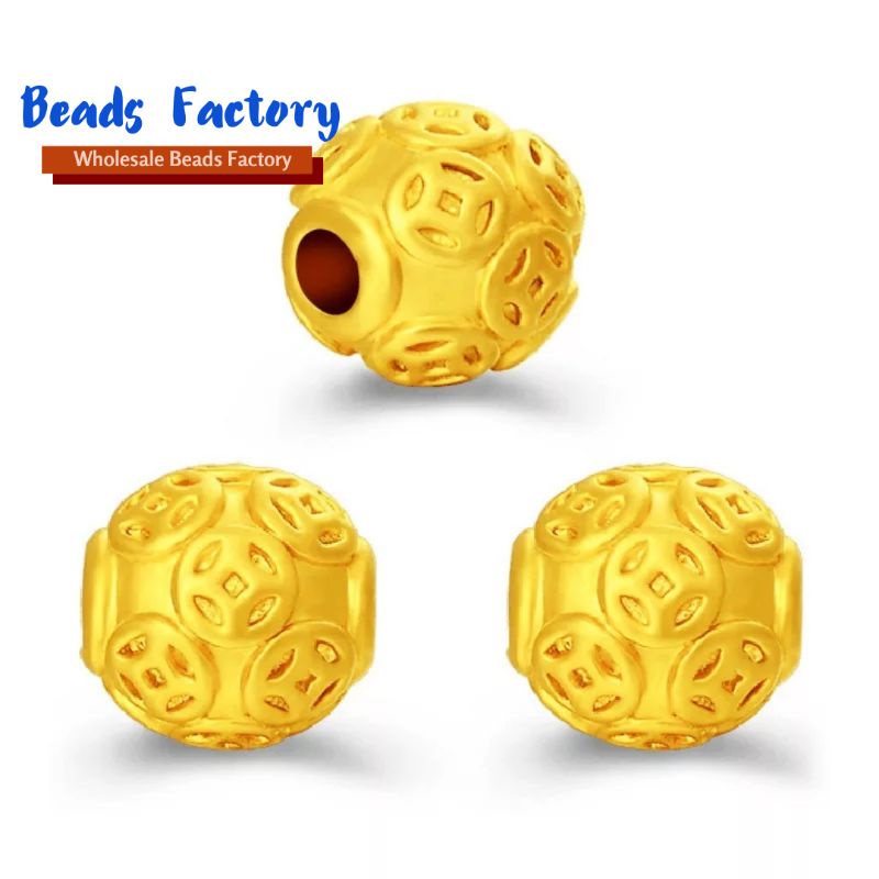 Charm Liontin xuping bahan gelang emas hongkong guru beads