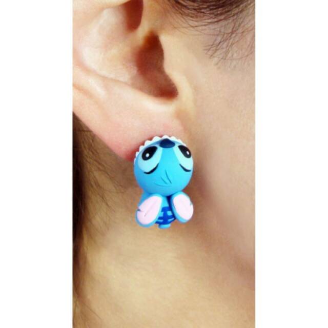 Anting Tusuk Korea Stitch N Lilo Shopee Indonesia